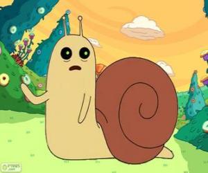 пазл Snail, небольшой улитка из Время приключений